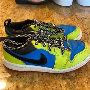 Gently worn adorable boys joke air Jordan’s size10
